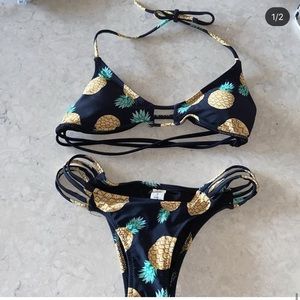 pineapple bikini set